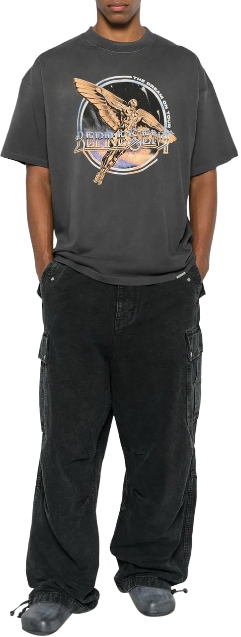 Represent Heren Golden Tour T-Shirt Grijs