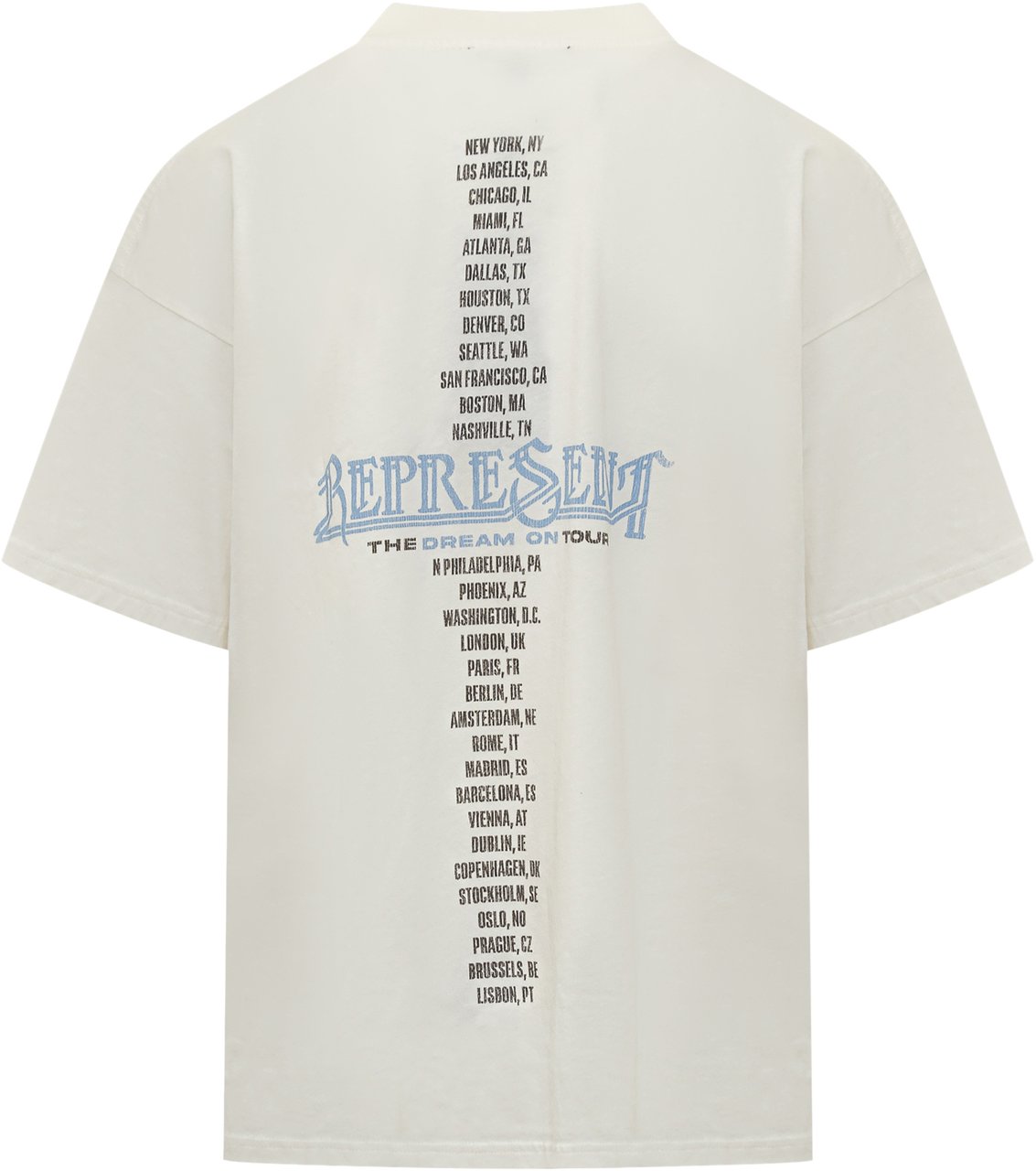 Represent T-Shirt Golden Tour Wit