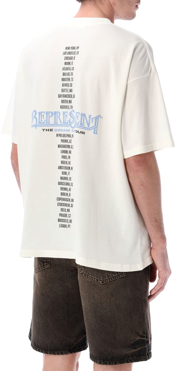 Represent Represent Golden Tour T-shirt Wit