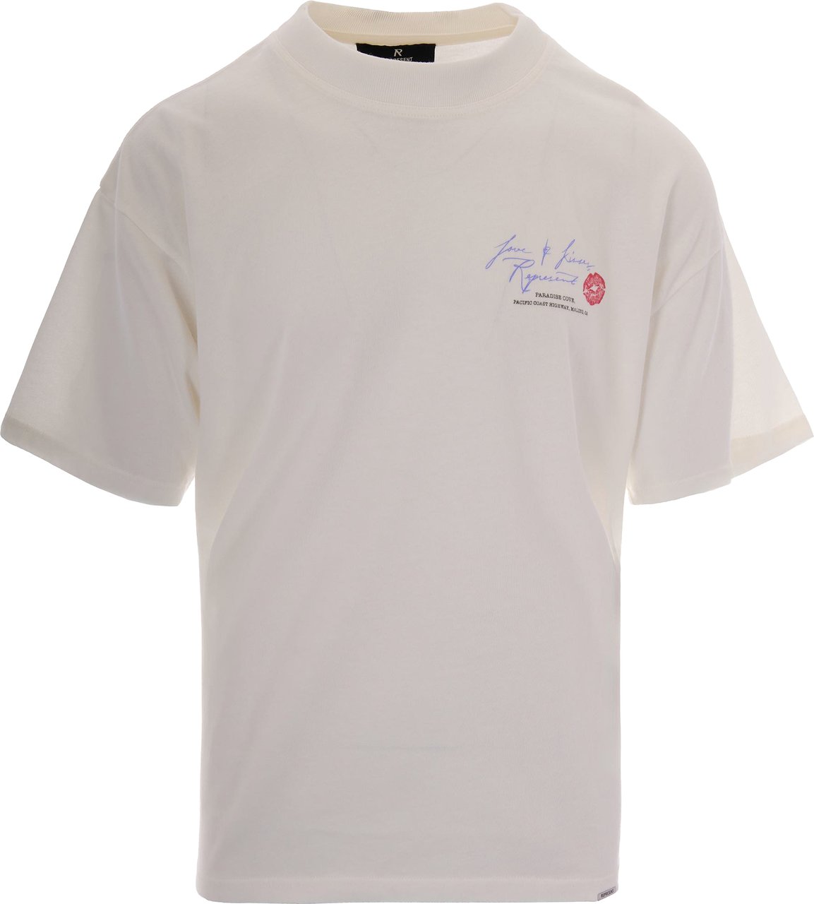 Represent T-Shirts And Polos Flat White Wit