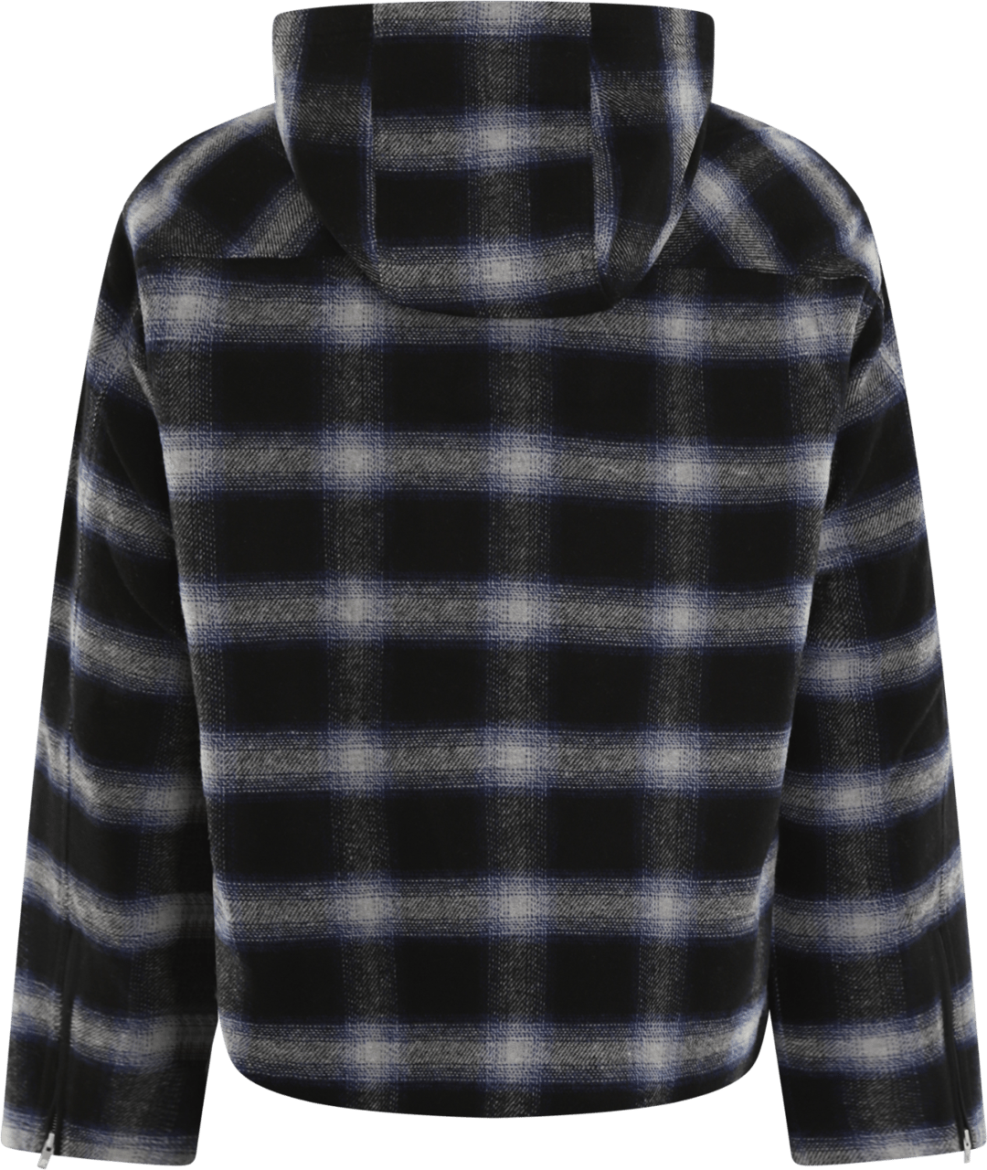 Represent Heren Hooded Overshirt Zwart