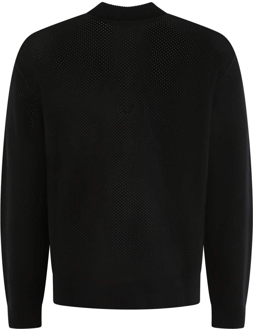 Represent Heren Mesh Knit Shirt Zwart Zwart
