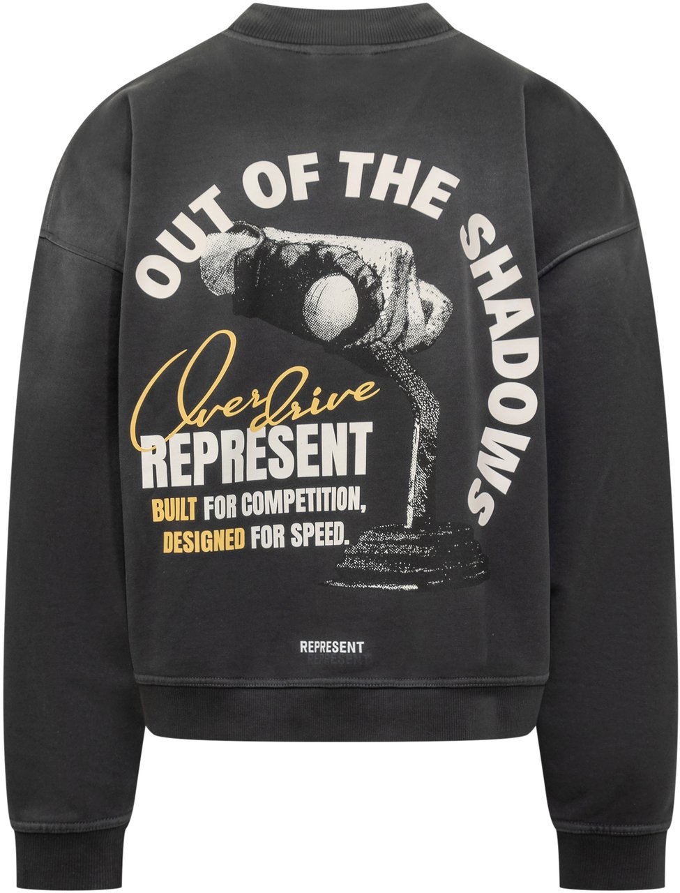 Represent Felpa Out Of The Shadows Zwart