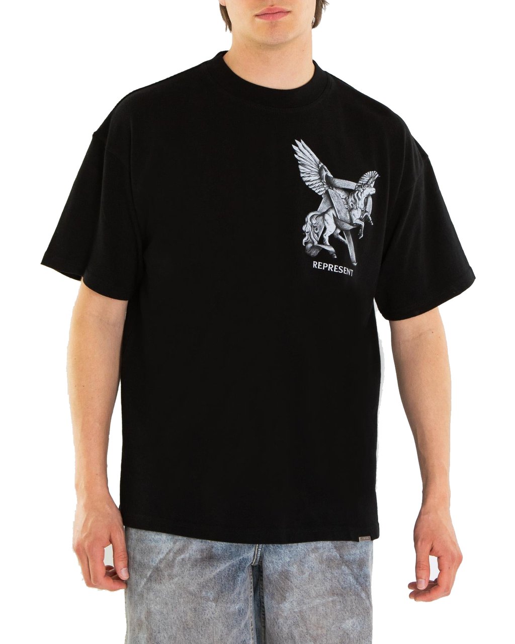 Represent Heren Elegance In Motion Shirt Zwart Zwart