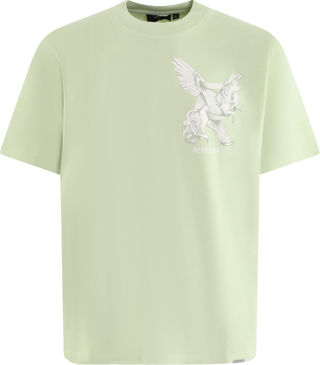 Represent Heren EleganceInMotion T-Shirt Groen Groen