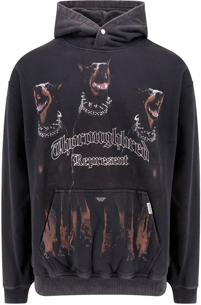 Represent Sweaters Vintage Black Zwart