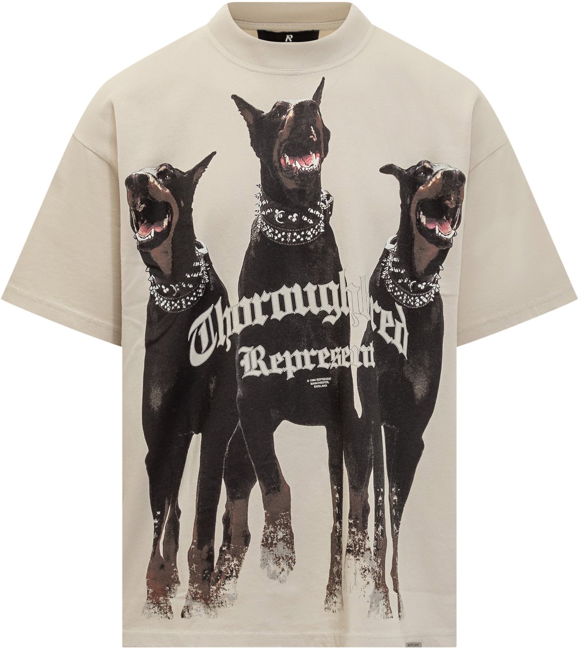 Represent Represent Sand cotton t-shirt Neutraal