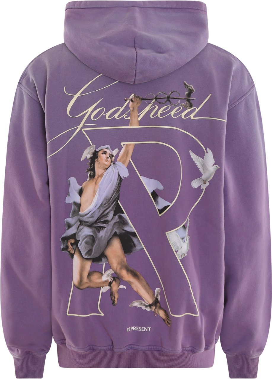 Represent Heren Hermes Hoodie Geel