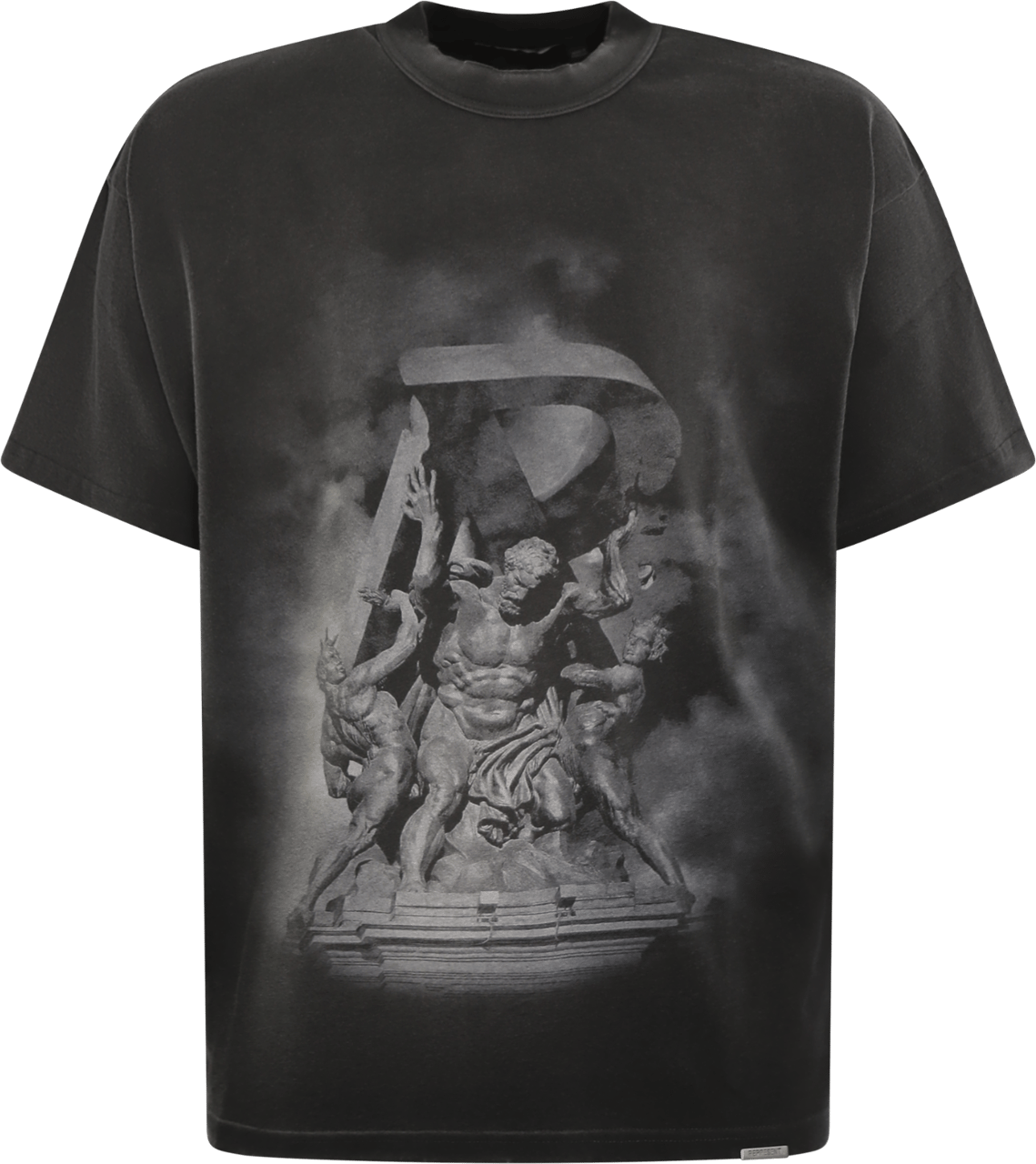 Represent Heren Atlas T-Shirt Zwart