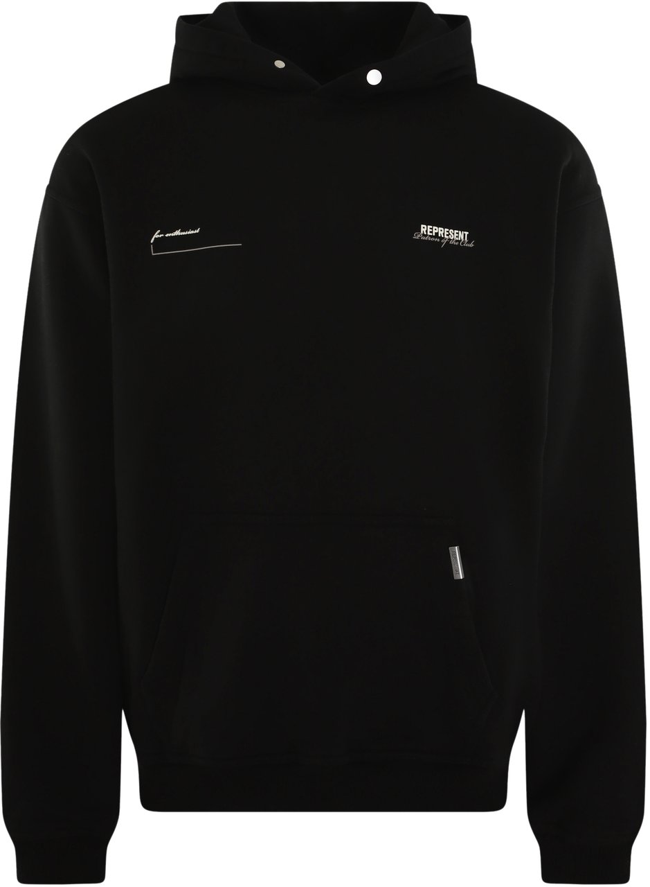 Represent Heren Patron Of THe Club Hoodie Zwart