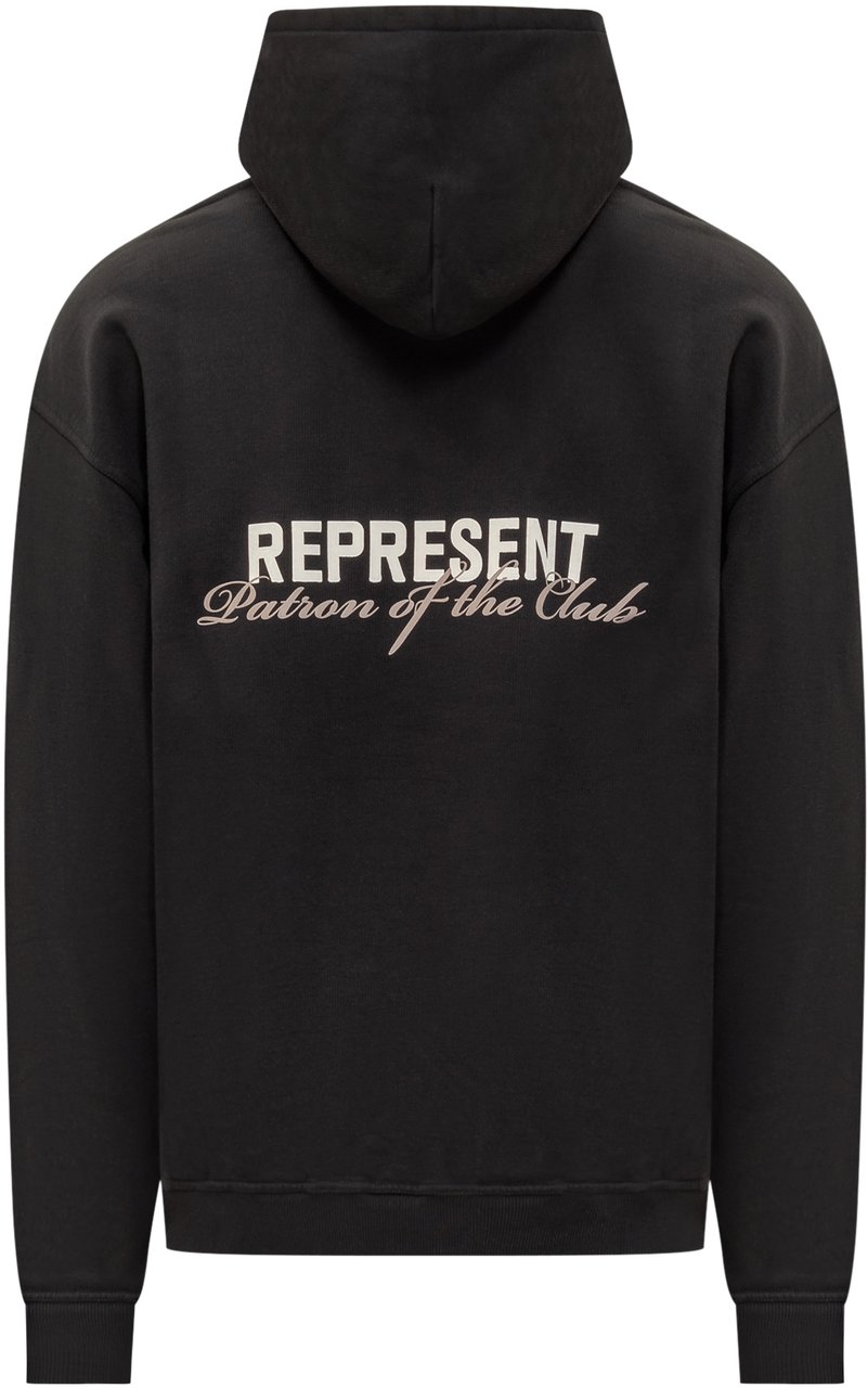 Represent Felpa con Cappuccio Patron Club Zwart