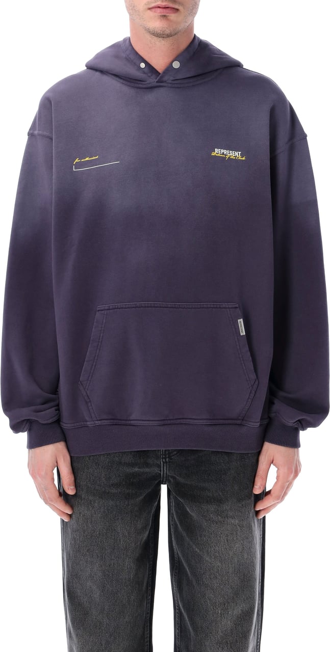 Represent Patron Of The Club Hoodie Plum Paars