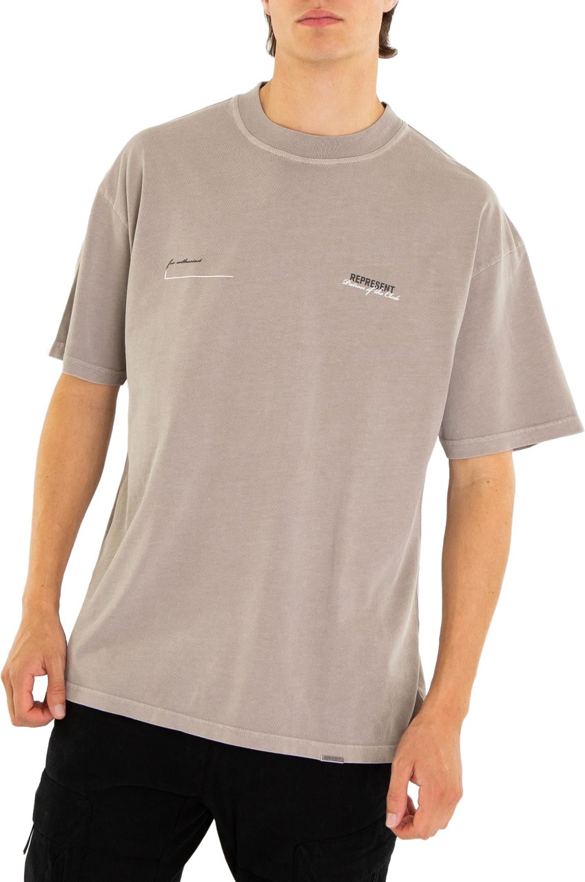 Represent Heren Patron Of The Club T-Shirt Beige