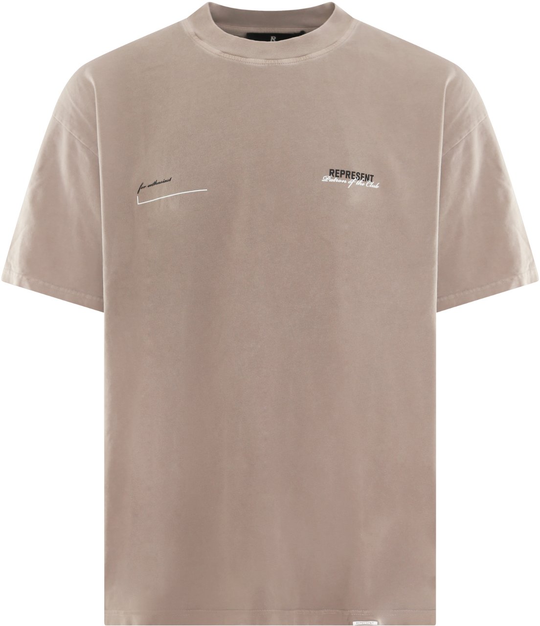 Represent Heren Patron Of The Club T-Shirt Beige