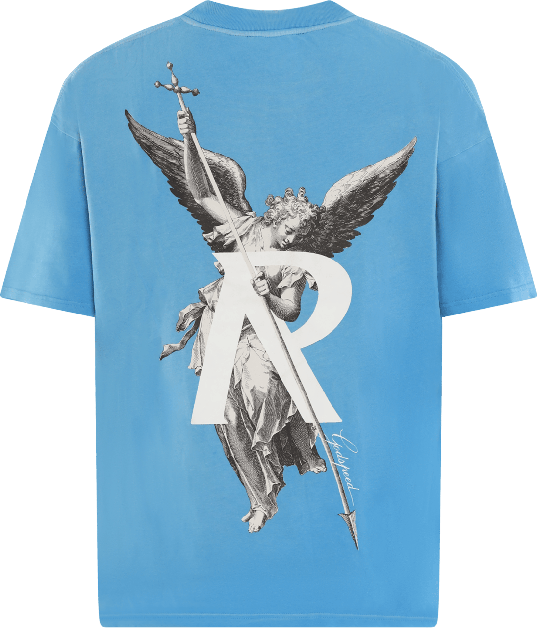 Represent Heren Archangel T-Shirt Blauw
