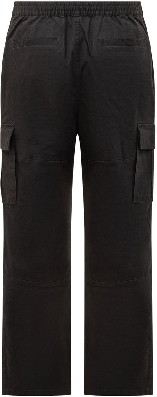 Represent Represent Pantaloni Cargo Neri con Tasche Laterali Zwart