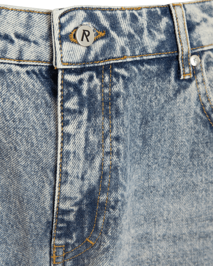 Represent Heren R3Ca Cargo Denim Blauw