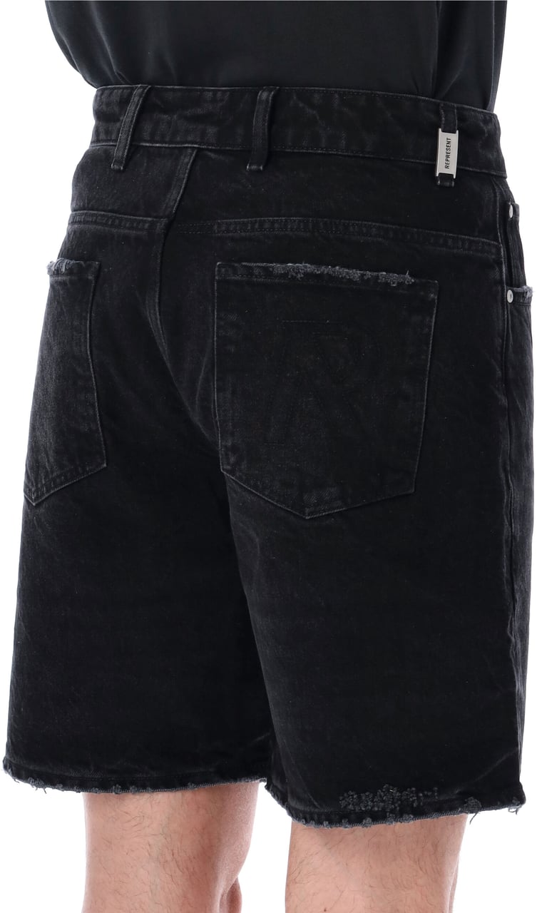 Represent Represent R10T tailored denim shorts Zwart