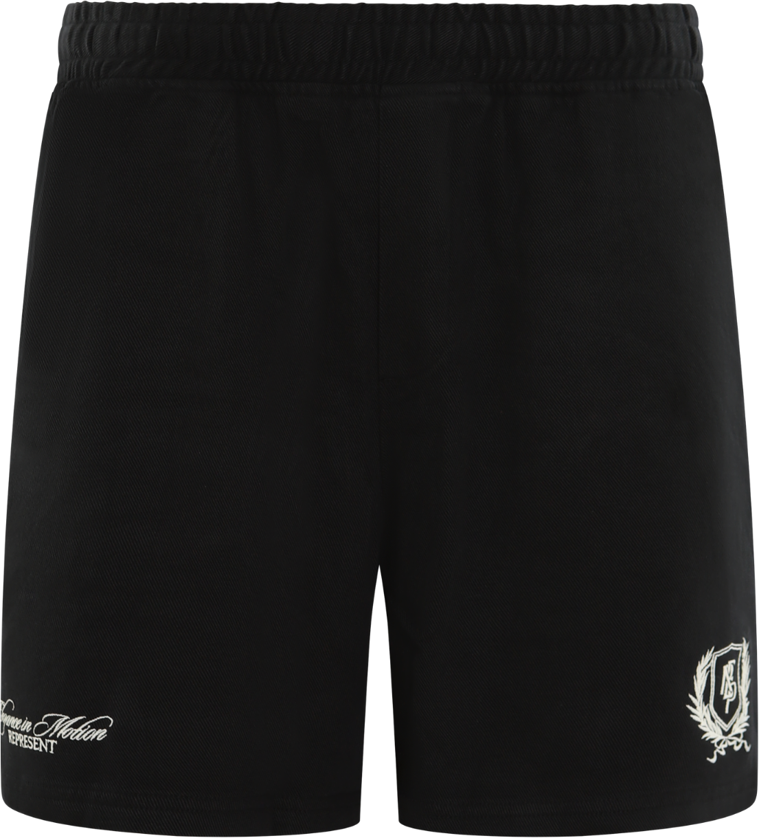 Represent Heren Crest Short Zwart Zwart