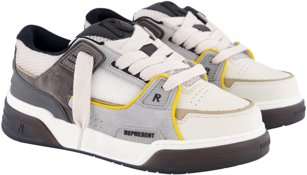 Represent Heren Studio Sneaker Beige/Grijs Beige
