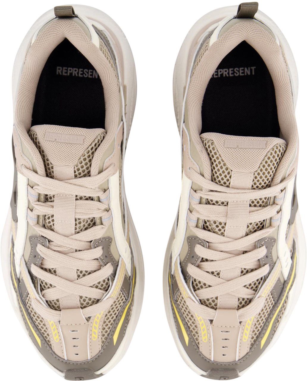 Represent Heren Storm Runner Beige Beige