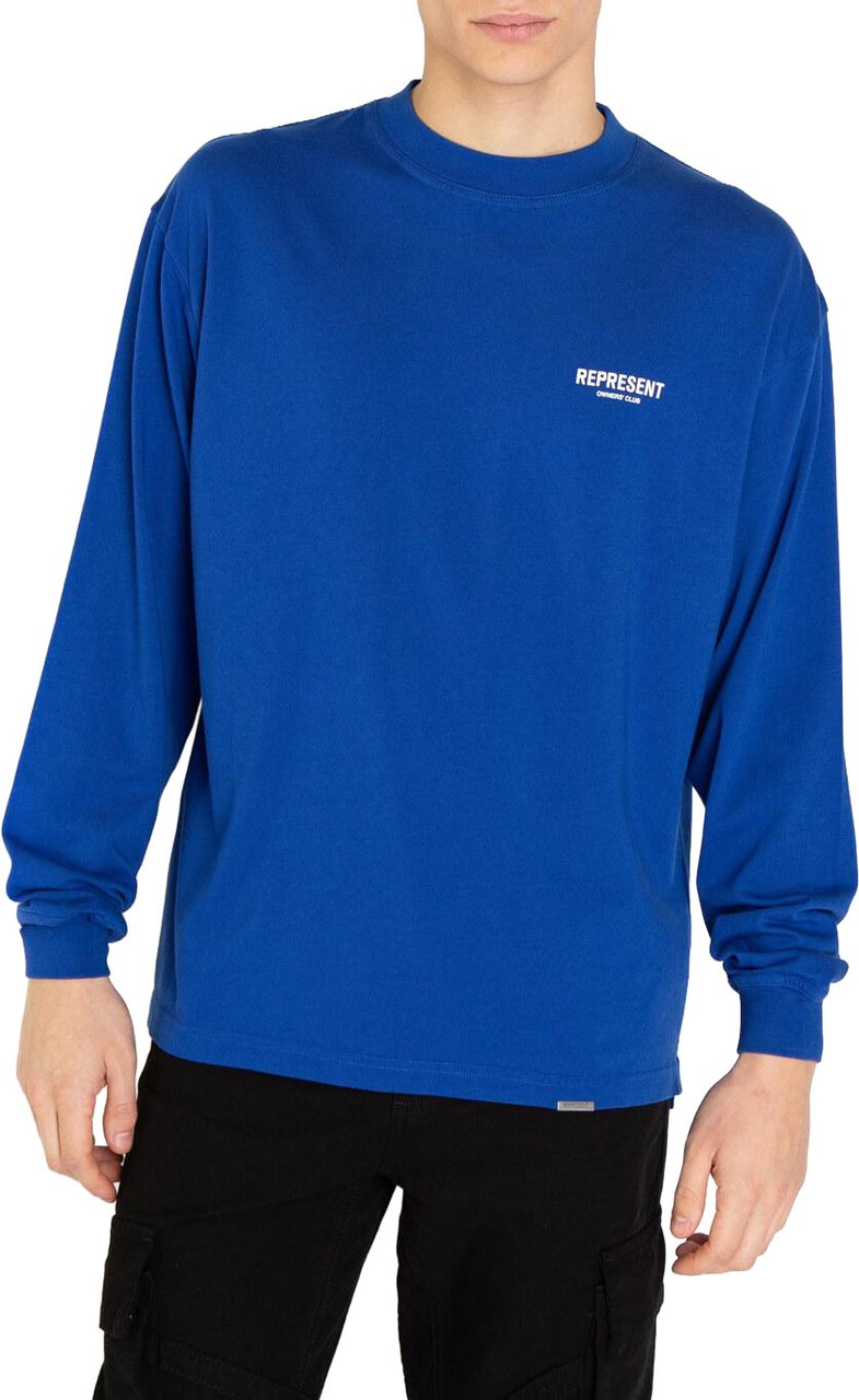 Represent Heren Owners Club LongSleeve Blauw Blauw
