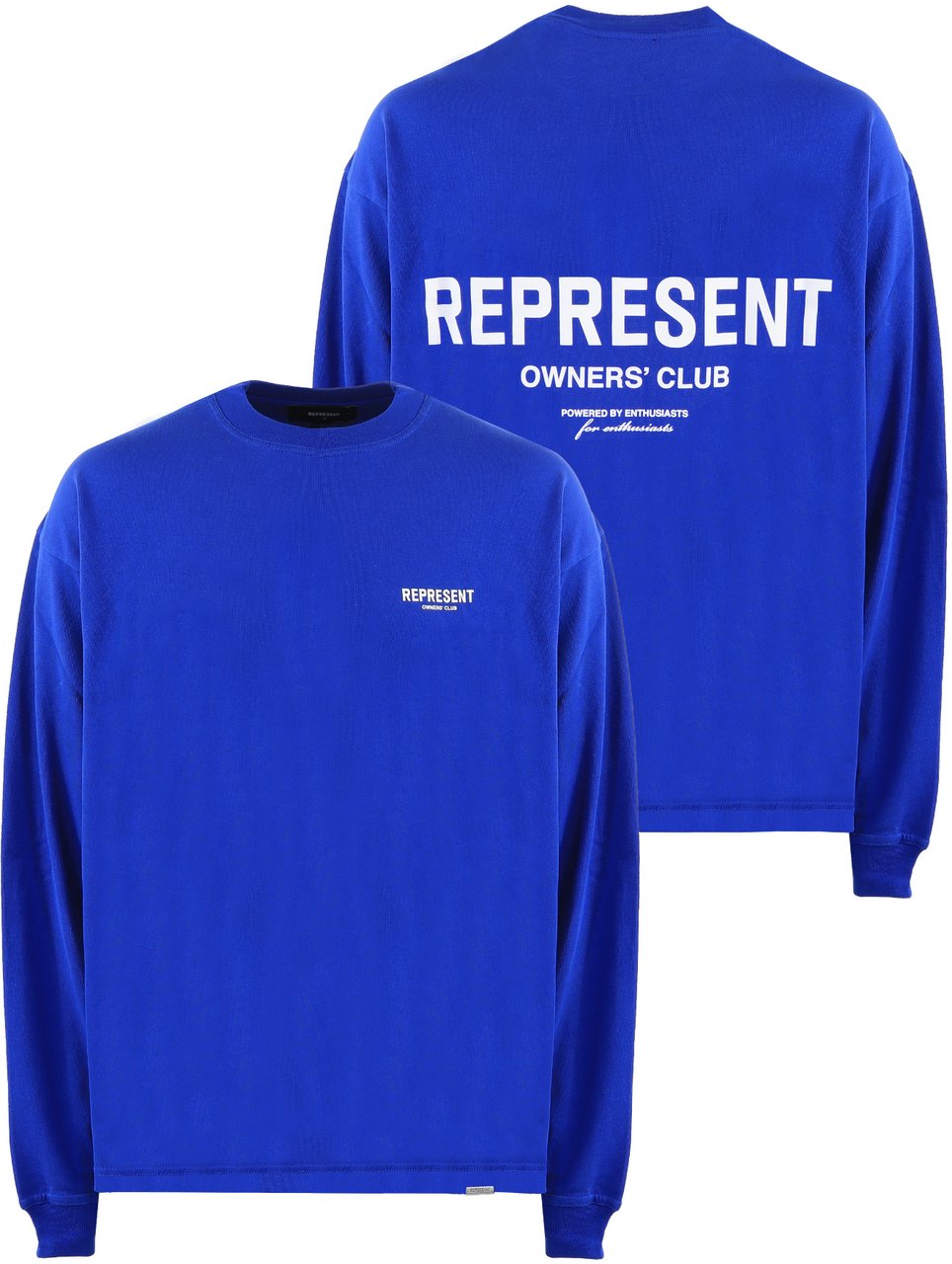 Represent Heren Owners Club LongSleeve Blauw Blauw