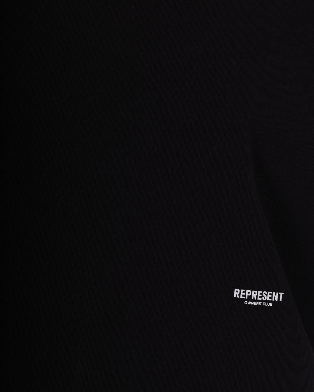 Represent T-Shirts And Polos Jet Black Zwart