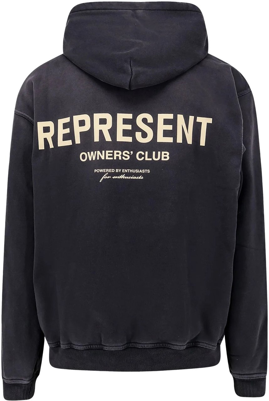 Represent Sweaters Aged Black Zwart