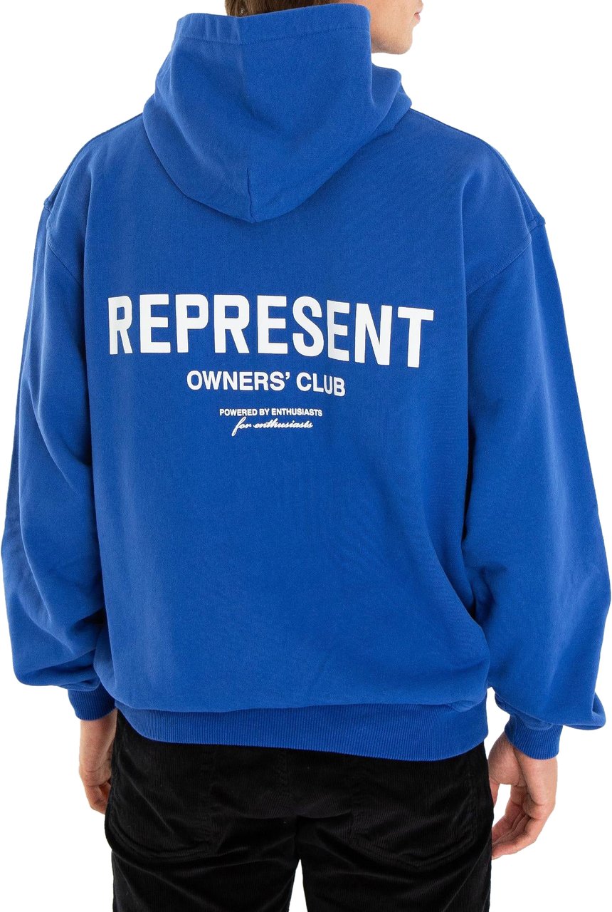 Represent Heren Owners Club Hoodie Blauw Blauw