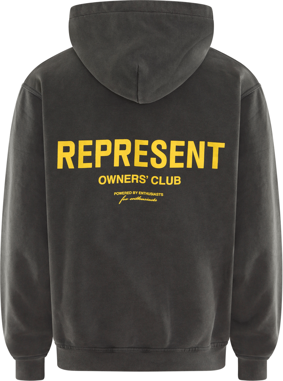 Represent Heren Owners Club Hoodie Grijs Grijs