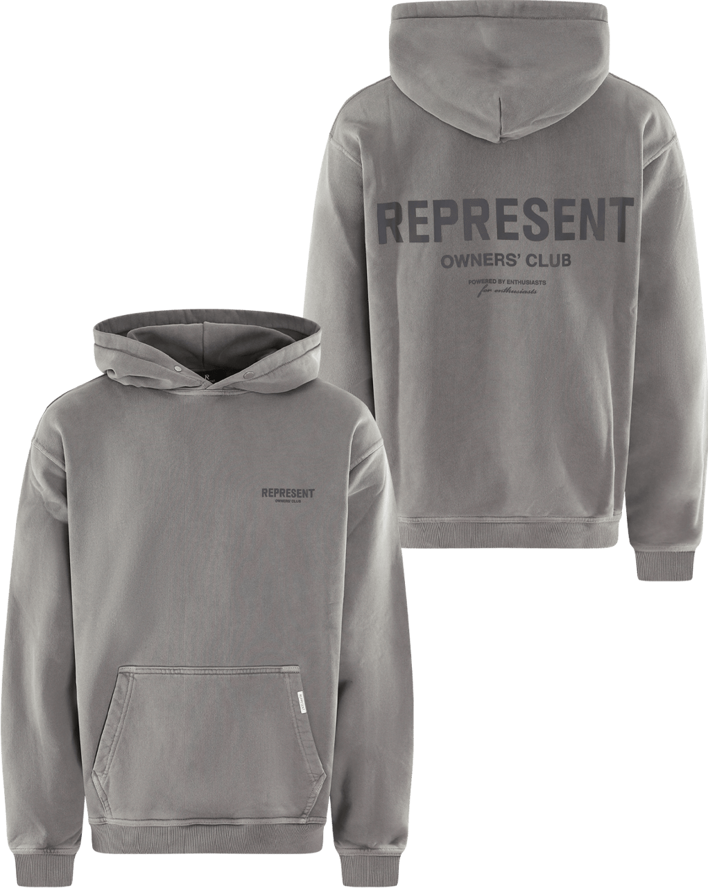 Represent Heren Represent Owners Club Hoodie Grijs