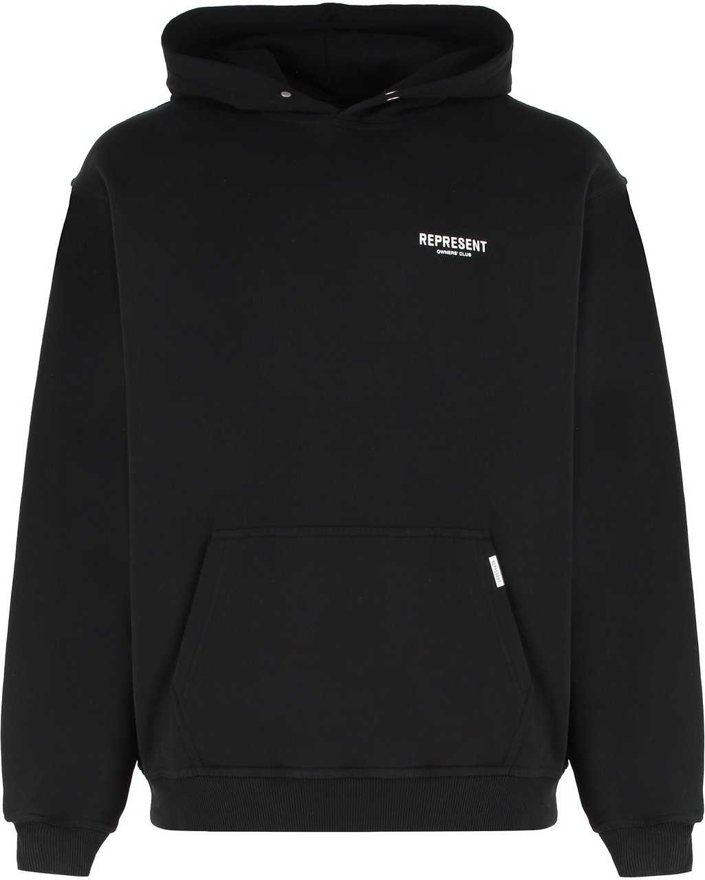 Represent Cotton hoodie Zwart
