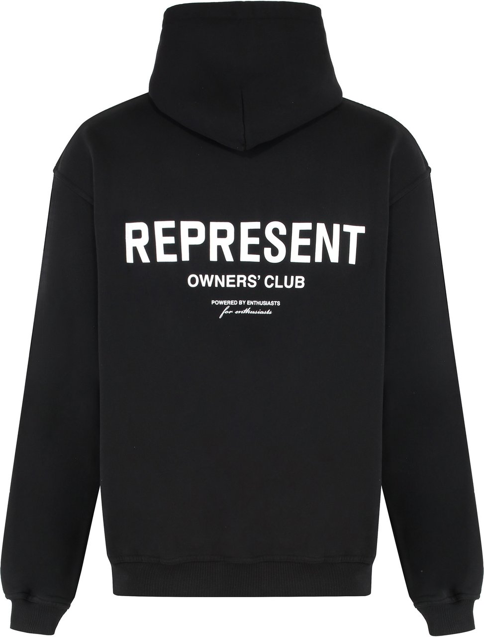 Represent Cotton hoodie Zwart