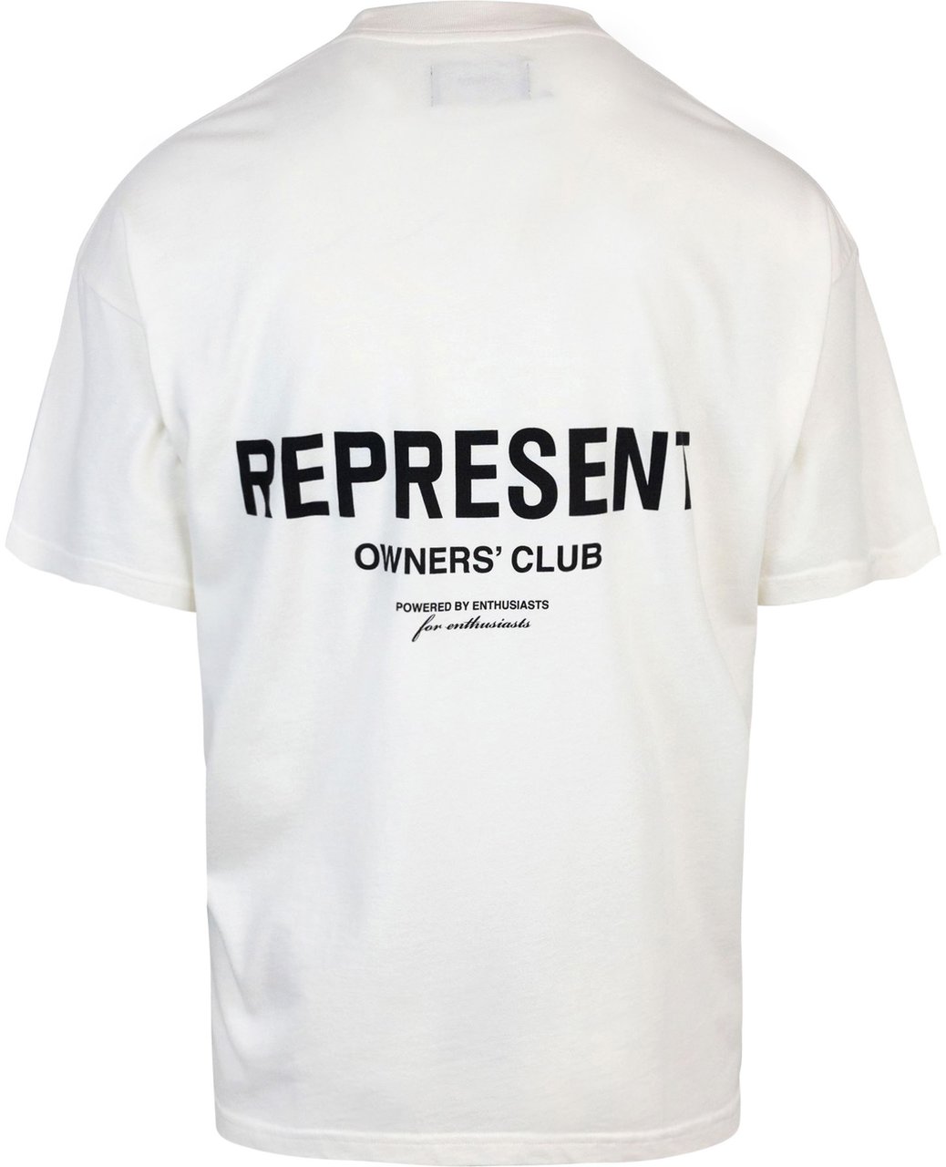 Represent T-Shirts And Polos Flat White Wit