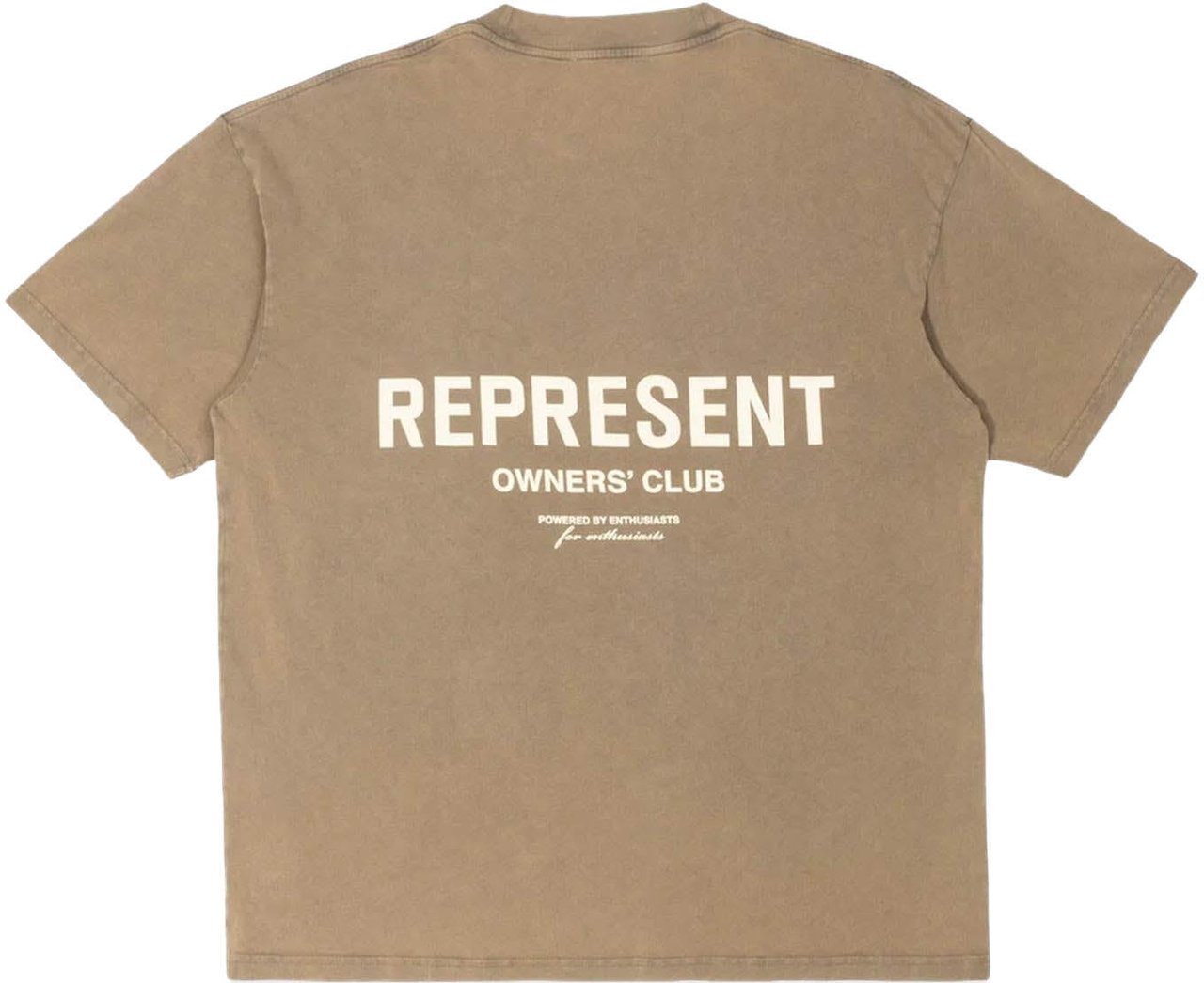 Represent Heren Represent Owners Club T-Shirt Bruin