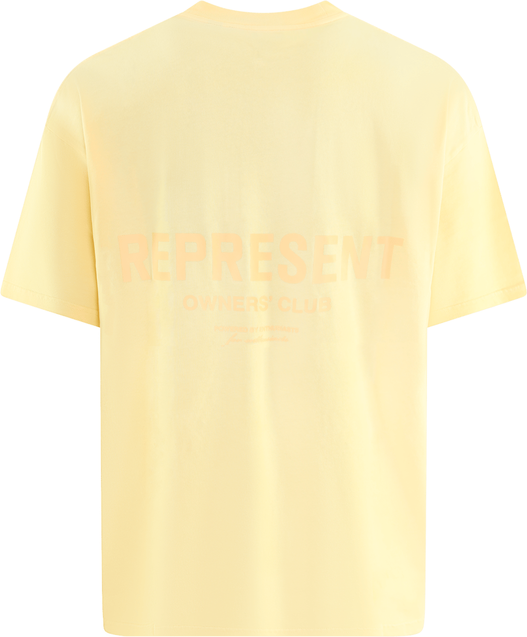 Represent Heren Owners Club T-Shirt Geel Neutraal