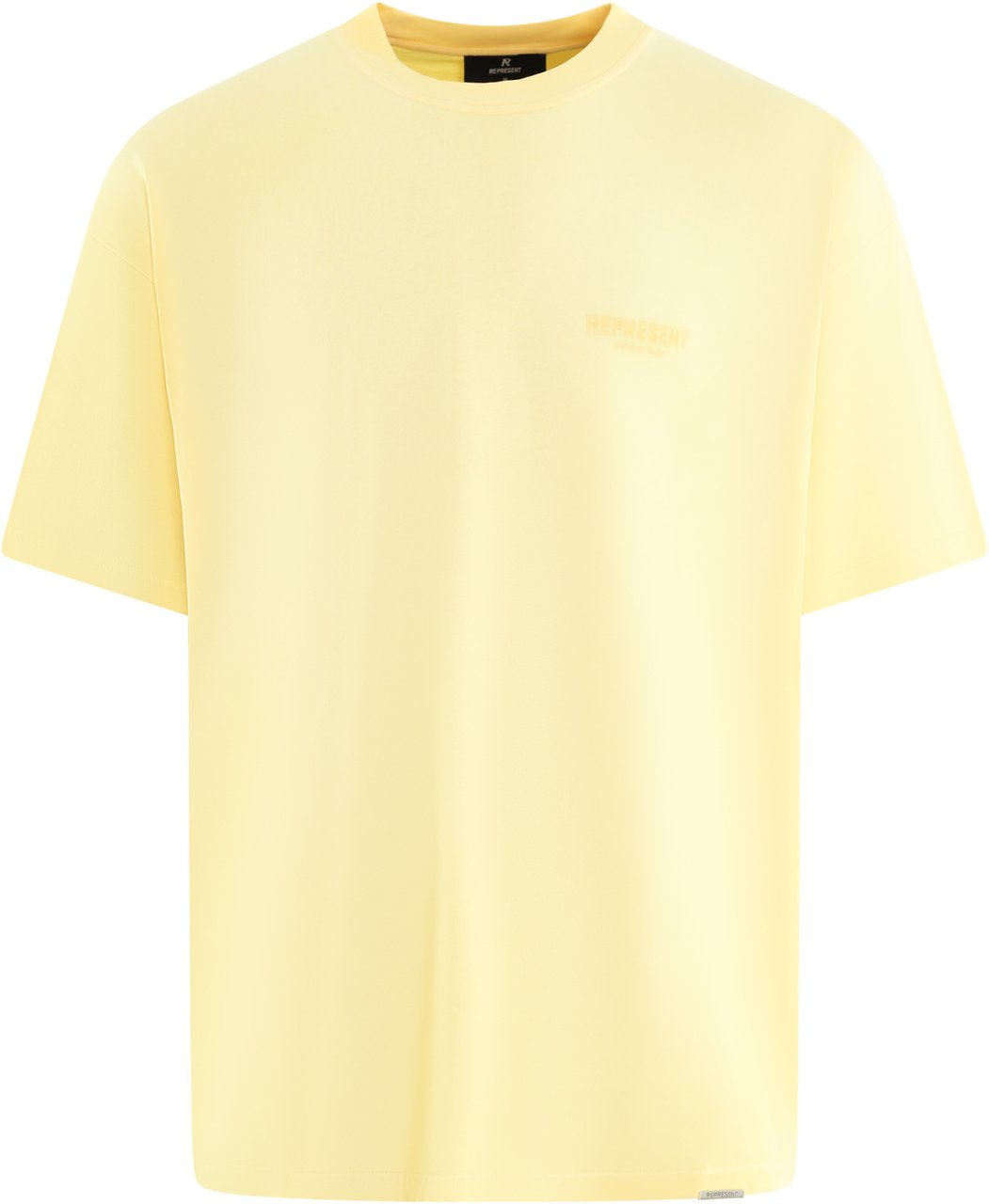 Represent Heren Owners Club T-Shirt Geel Neutraal