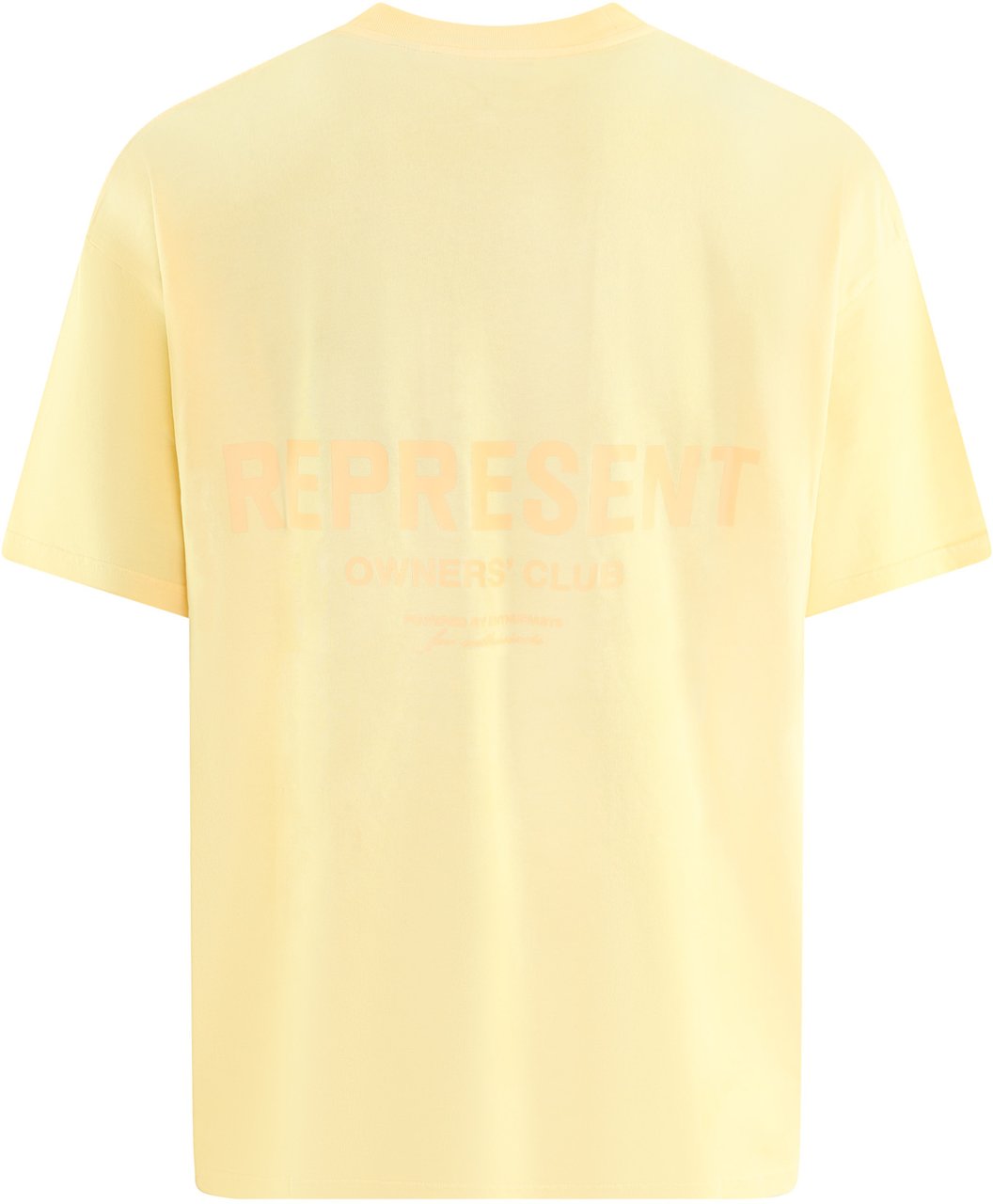 Represent Heren Owners Club T-Shirt Geel Neutraal
