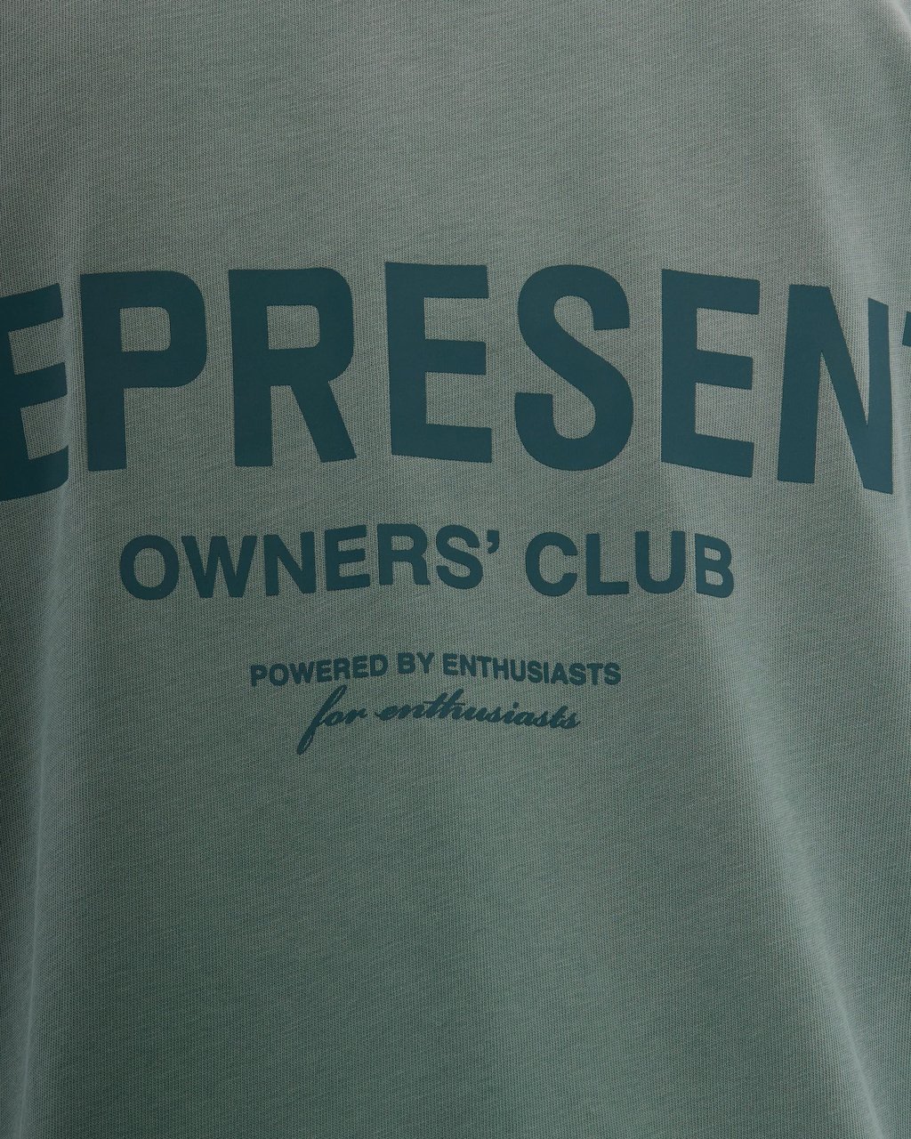 Represent T-Shirts And Polos Washed Aloe Lime