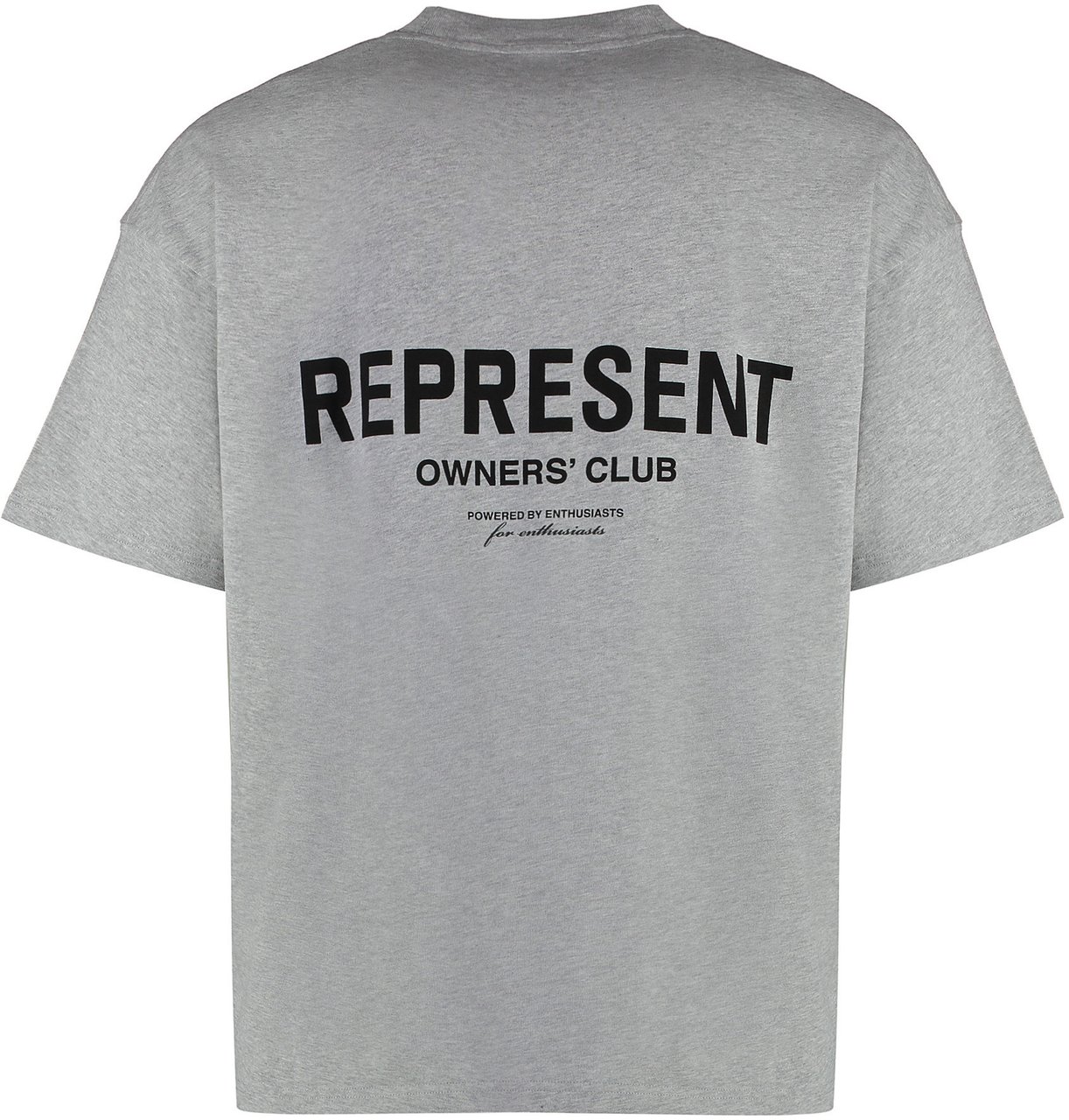 Represent Cotton crew-neck T-shirt Zwart