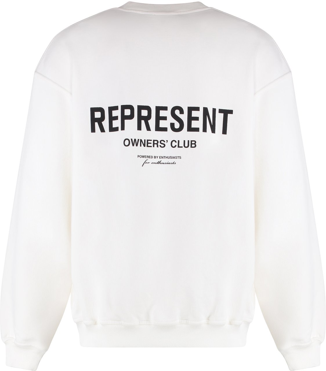 Represent Cotton crew-neck sweatshirt Wit