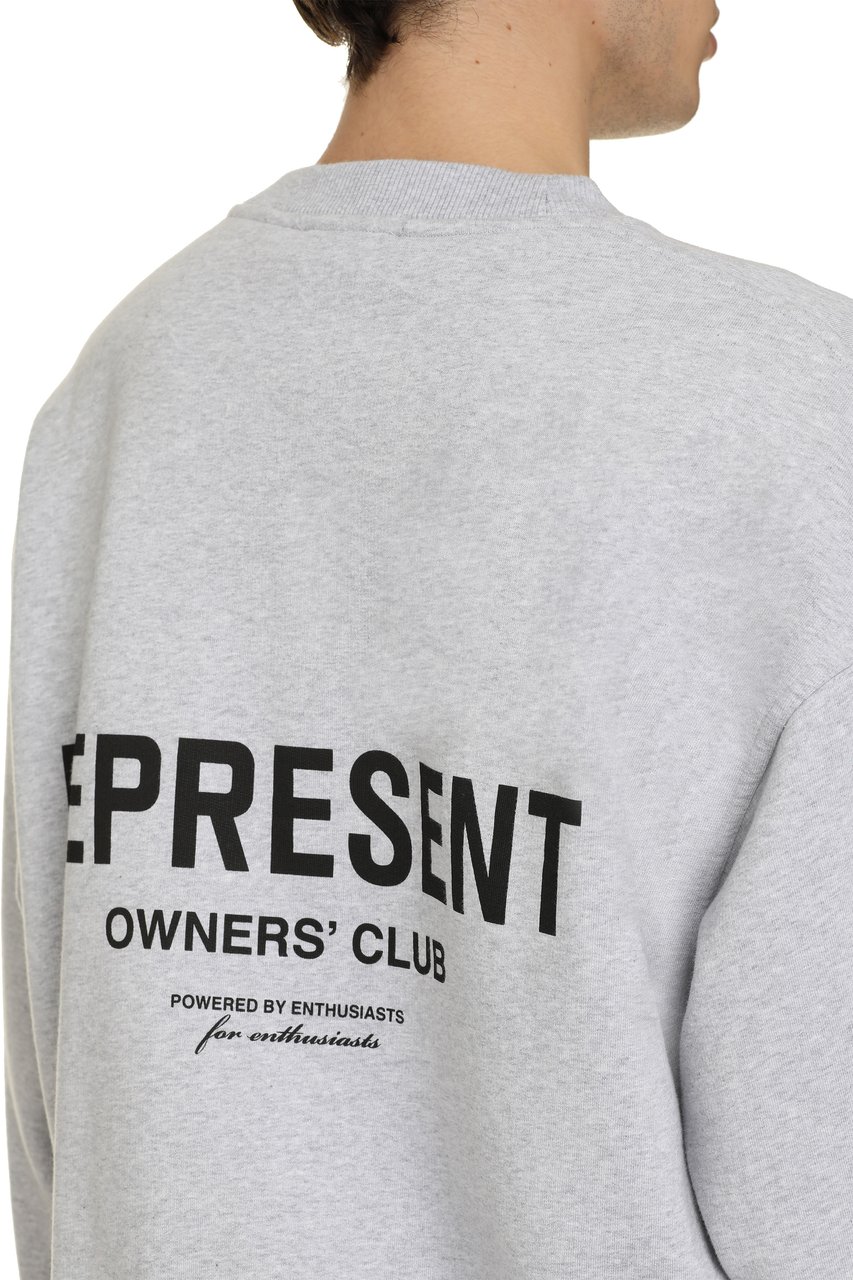Represent Cotton crew-neck sweatshirt Grijs