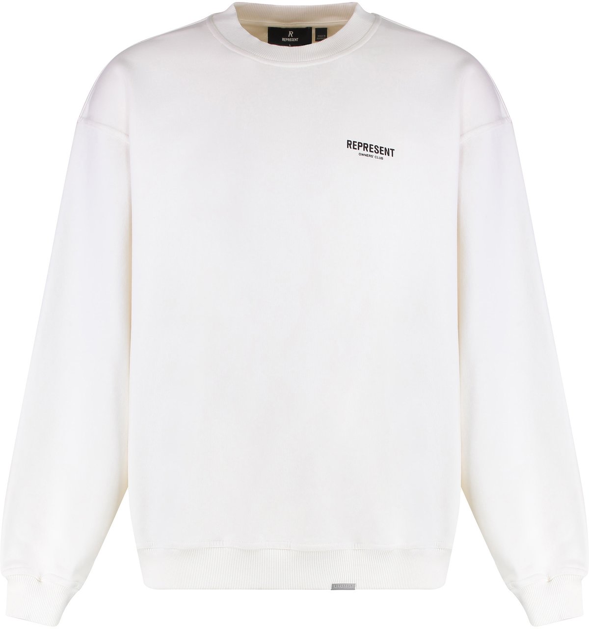 Represent Cotton crew-neck sweatshirt Wit