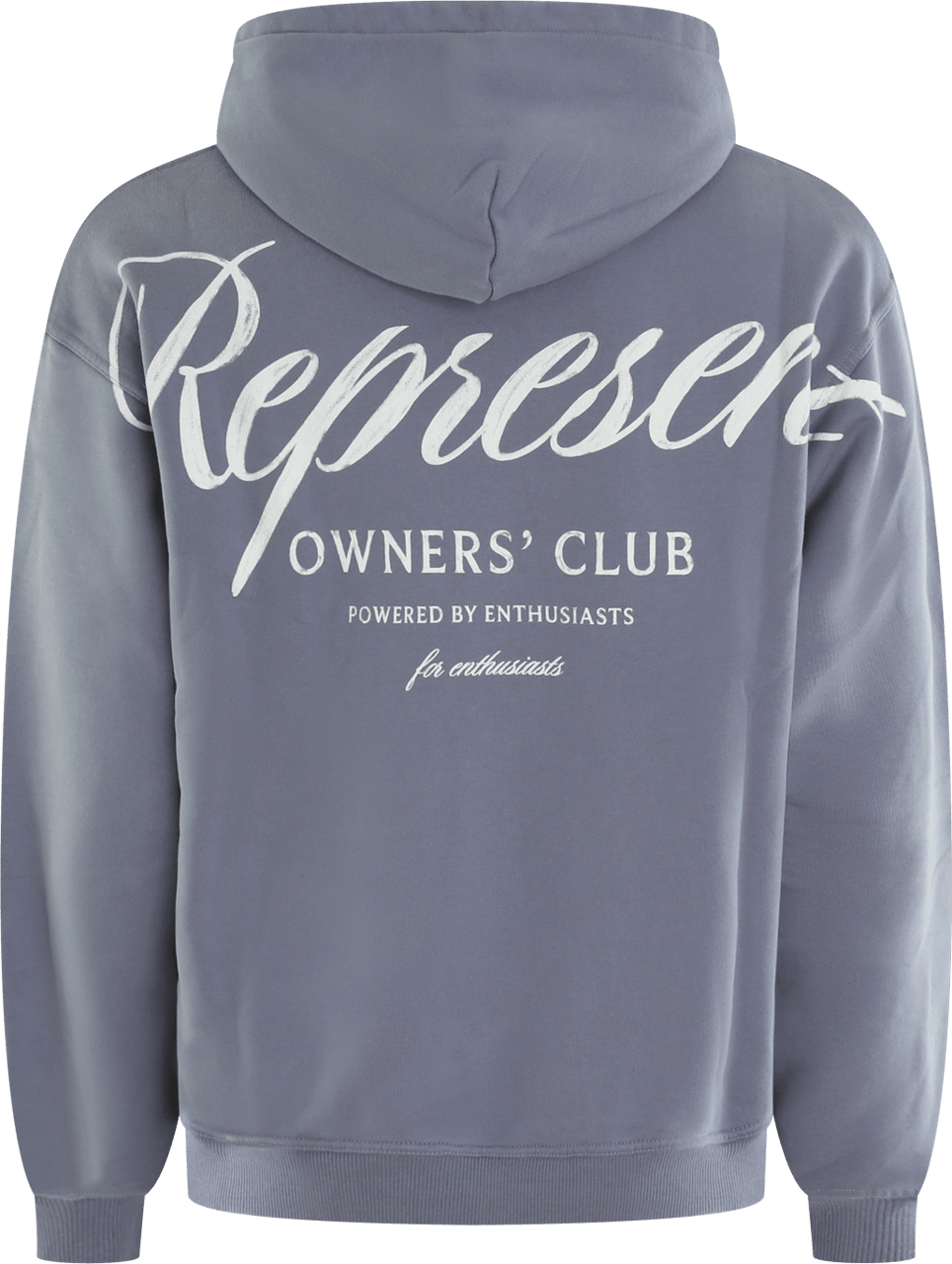 Represent Heren Owners Script Hoodie Blauw Blauw