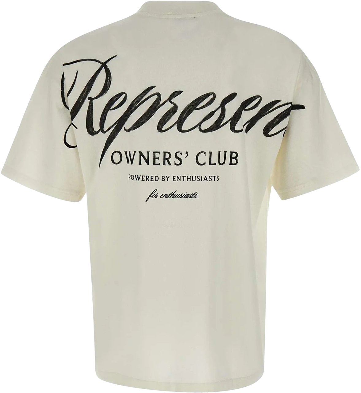 Represent T-Shirts And Polos Flat White Wit