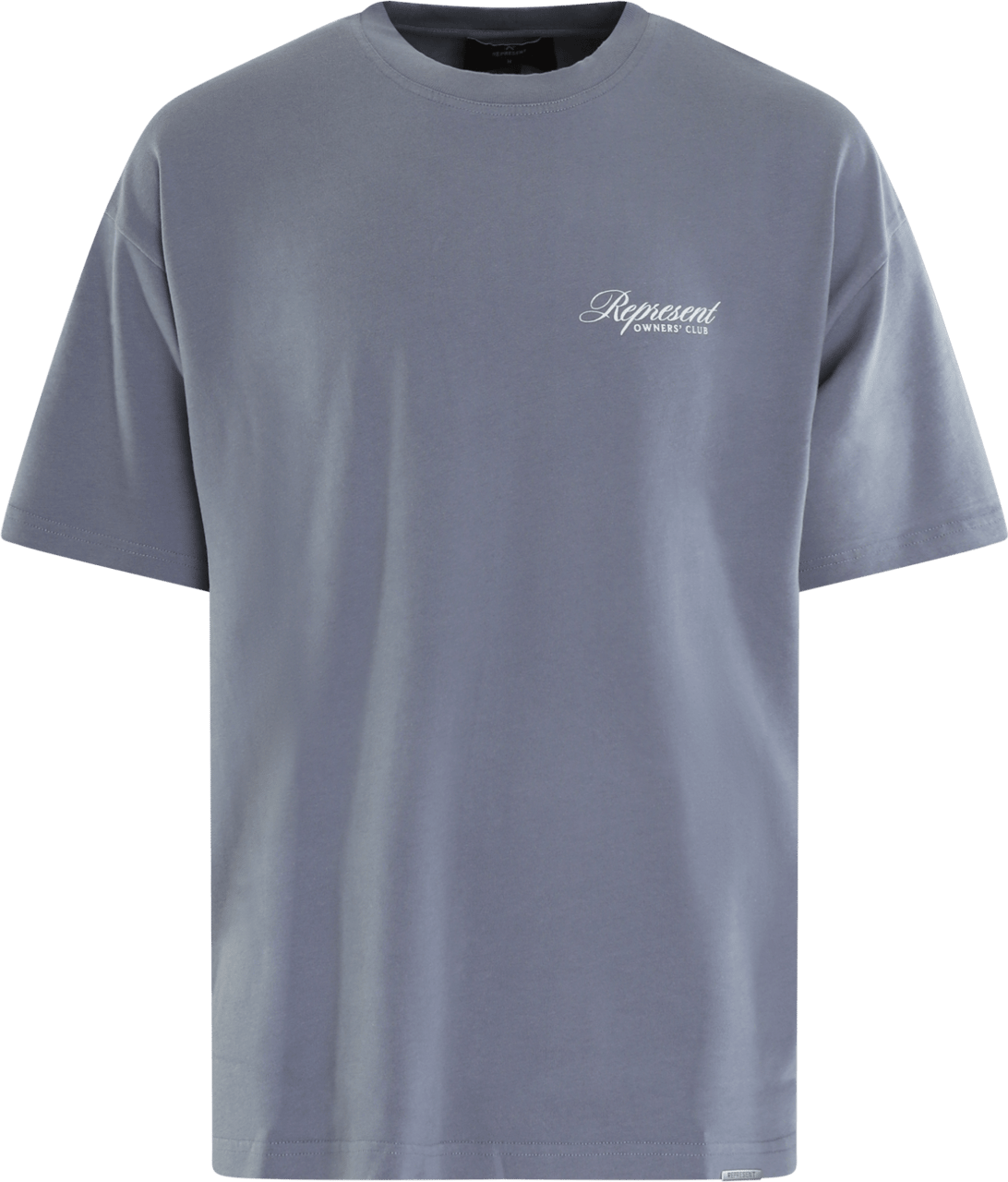 Represent Heren Owners Script T-Shirt Blauw Blauw