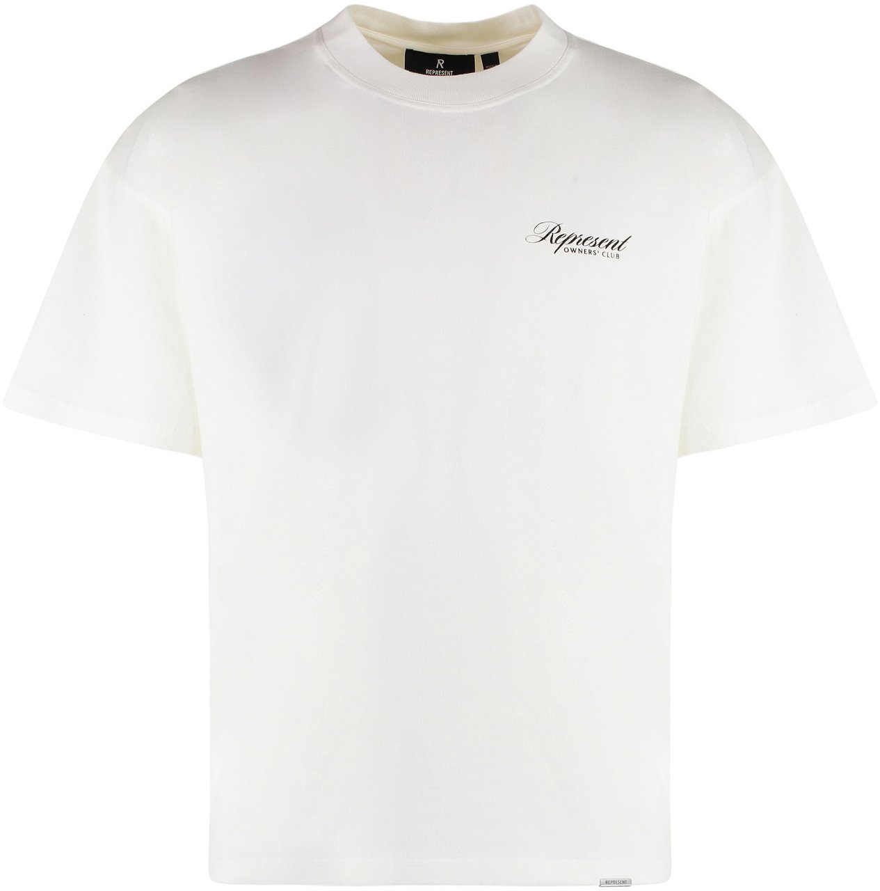 Represent Cotton crew-neck T-shirt Wit
