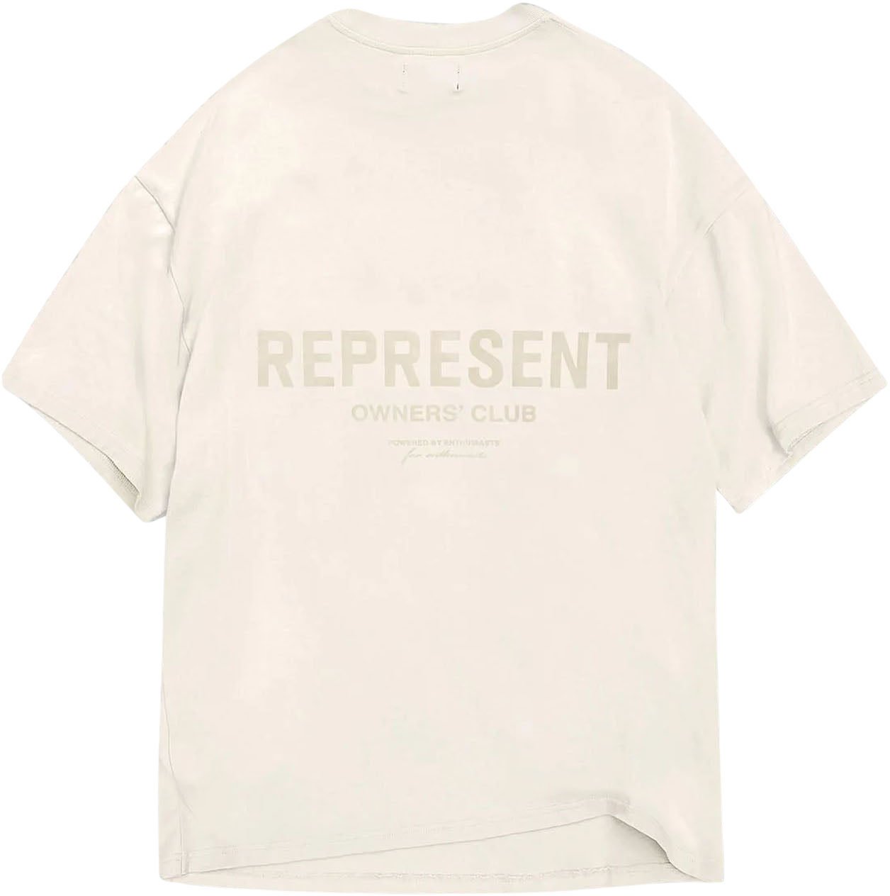 Represent OWNERS CLUB LOGO T-SHIRT OFF WHITE Wit