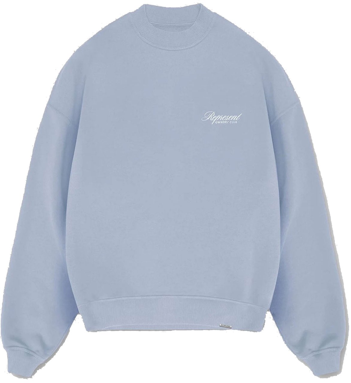 Represent OWNERS CLUB SCRIPT LOGO SWEATER BLUE Blauw